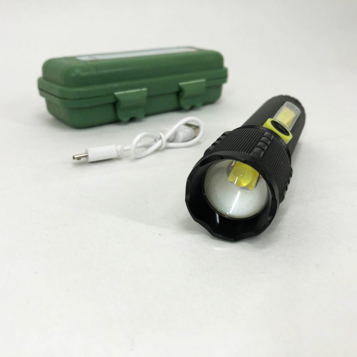 Ліхтарик ручний акумуляторний C71/C81-P50-COB, Ліхтарик світлодіодний ручний акумуляторний портативний