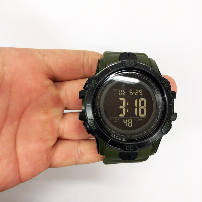 Годинник наручний чоловічий SKMEI 1475AG ARMY GREEN, брендовий чоловічий годинник, годинник для чоловіка. Колір: зелений