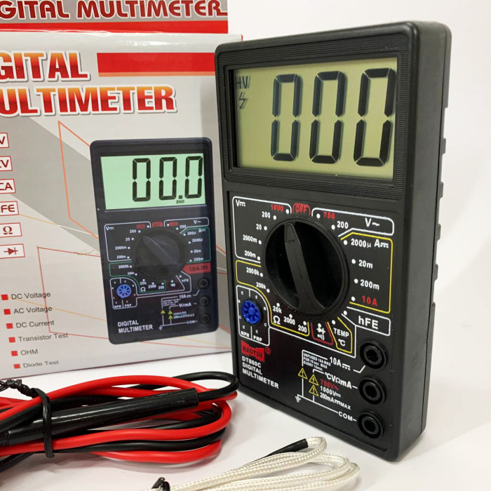 Мультиметр HAOYUE DT860C/700C black