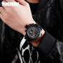 Годинник наручний чоловічий SKMEI 1515BK BLACK, годинник наручний електронний тактичний. Колір: чорний