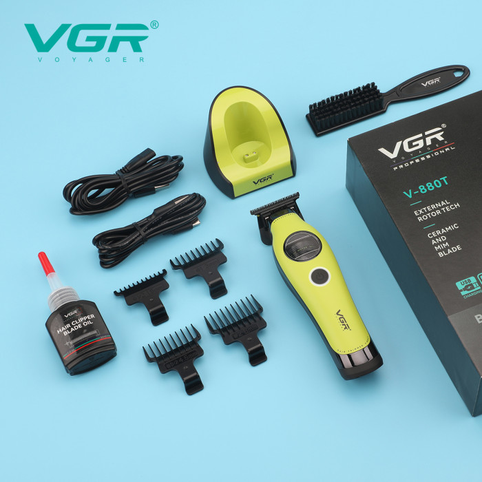 Тример VGR V-880T. Колір: зелений
