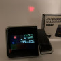 Годинник метеостанція DS-8190 2573 з проектором часу + календар з термометром