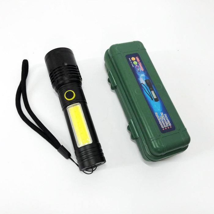 Ліхтарик BN-537-TG+COB (White+red), Тактичний ліхтар ручний, Топ-ліхтарик, Ліхтарик поліс