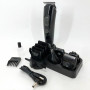 Професійна бездротова машинка для стрижки волосся VGR V-175 тример для бороди та вусів з насадками