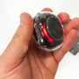 Бездротові навушники TWS T8 PRO з прозорим кейсом Вакуумний LED дисплей Bluetooth 5.3. Колір: чорний