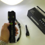 Ліхтар NIGHT VISION FLUORESCENCE X83 WHITE LASER PM30-TG, світлодіодний ручний акумуляторний портативний