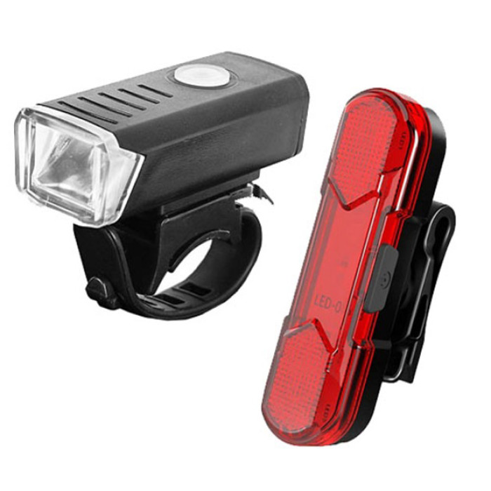 Велоліхтар BSK-HY027-XPG, STOP-5SMD(red), Мигалка з акумулятором на велосипед, Блимаючий велоліхтар