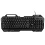 Клавіатура UKC KEYBOARD GK KW-900/4400 дротова з підсвічуванням мембранна