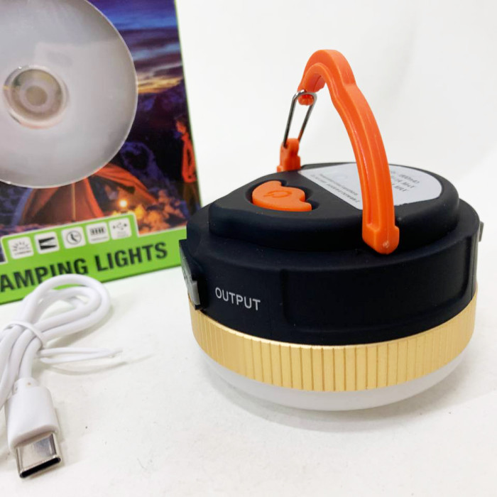 Світлодіодний кемпінговий ліхтар YD-7-7SMD з функцією Power Bank біле червоне світло