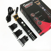 Професійна окантувальна машинка GEEMY GM-6605 для стрижки волосся, окантовки, бороди та вусів