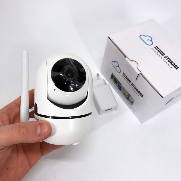 Бездротова поворотна IP камера WiFi microSD UKC Y13G 1mp з розпізнаванням облич