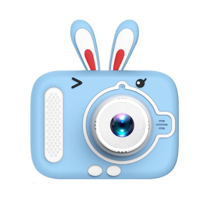 Дитячий цифровий фотоапарат X900 Rabbit Колір: блакитний