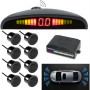 Парктронік (паркувальний радар) Assistant Parking Sensor, 8 чорних датчиків