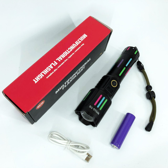 Ліхтар NIGHT VISION FLUORESCENCE W515-PM10-TG, Надпотужний ліхтарик, Підствольний ліхтарик