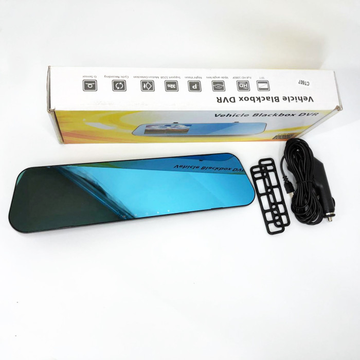 Автомобільний відеореєстратор-дзеркало L9001 LCD 3.5" 1080P Full HD, Відеореєстратор на автомобіль