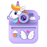 Дитячий фотоапарат миттєвого друку S11 Purple