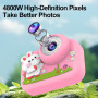 Дитячий фотоапарат M03 PINK RABBIT