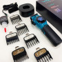Машинка для стрижки акумуляторна VGR V-886C BLUE