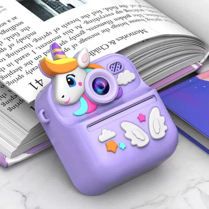 Дитячий фотоапарат миттєвого друку S11 Purple