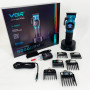 Машинка для стрижки акумуляторна VGR V-886C BLUE