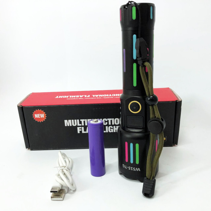 Ліхтар NIGHT VISION FLUORESCENCE W515-PM10-TG, Надпотужний ліхтарик, Підствольний ліхтарик