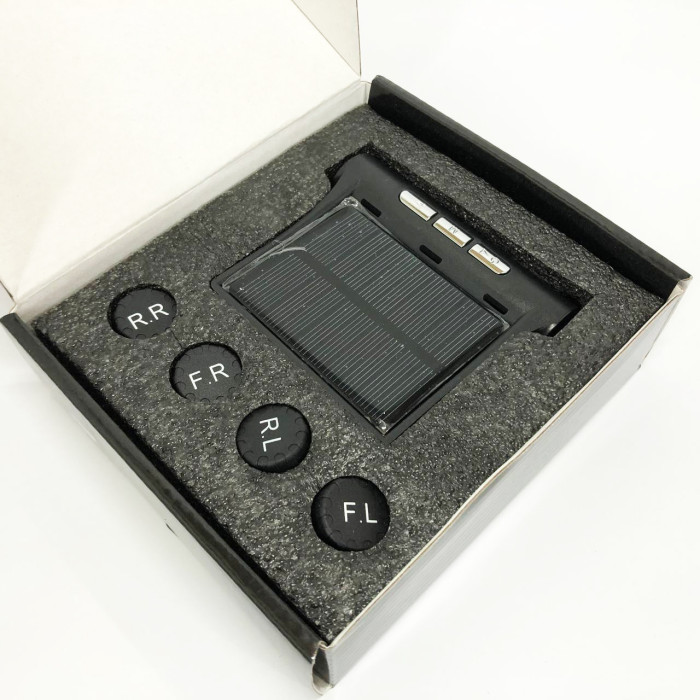 Система контролю тиску у шинах TPMS+SOLAR зовнішні датчики