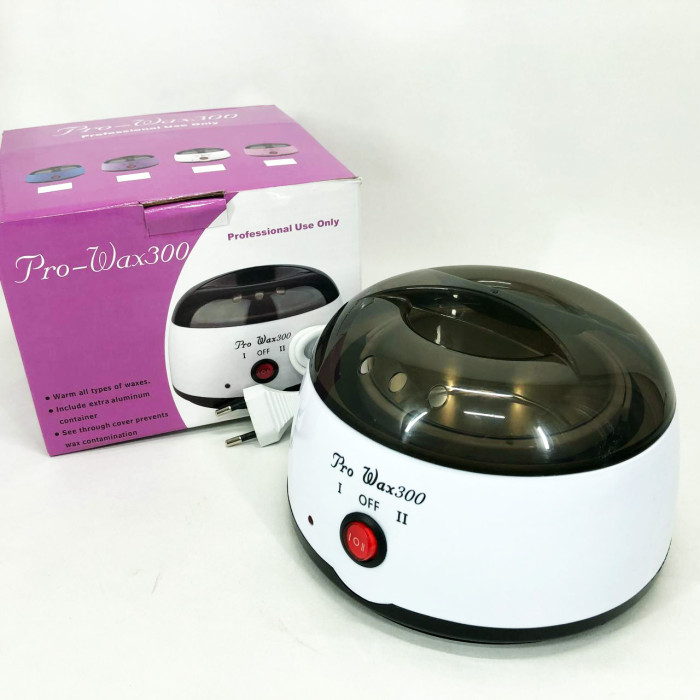 Воскоплав баночний Pro Wax 300 mini 150 мл. Колір: білий