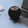 Бездротова потужна колонка TG337 з Bluetooth, RGB-підсвічуванням та радіо. Колір: чорний