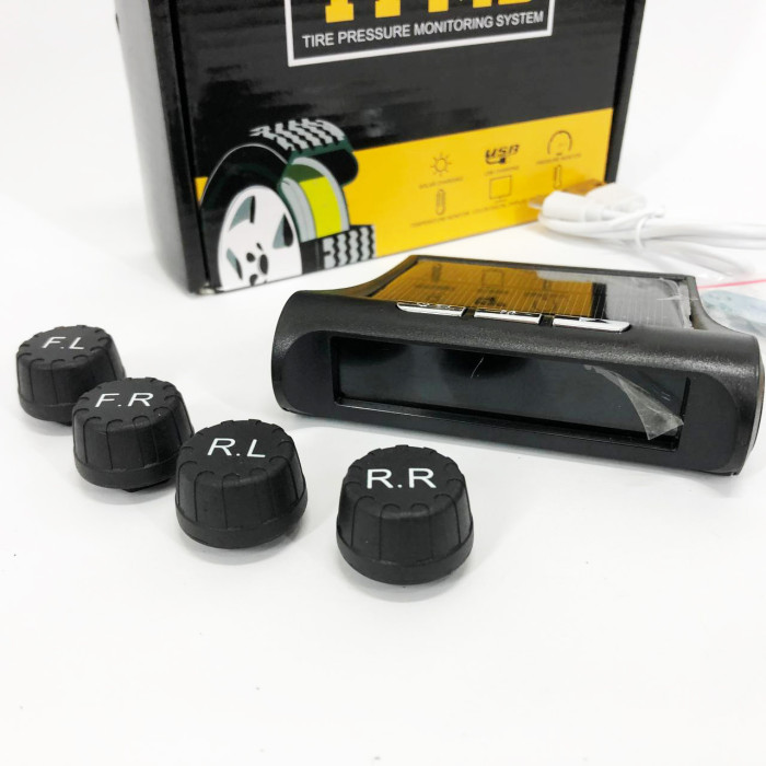 Система контролю тиску у шинах TPMS+SOLAR зовнішні датчики