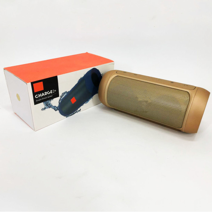 Колонка JBL CHARGE2 + J2 (аналог) Колір: золотий