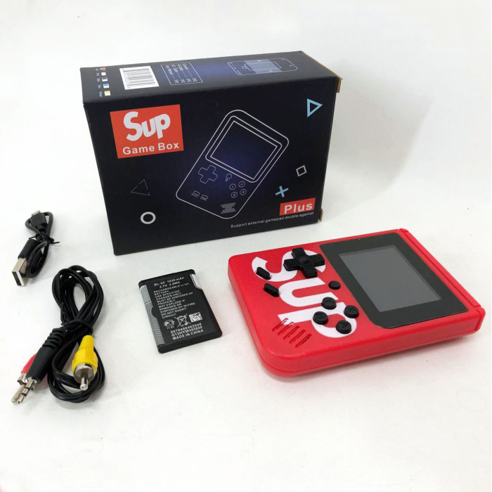 Ігрова консоль Sup Game Box 500 ігор, ігрова консоль для телевізора. Колір: червоний