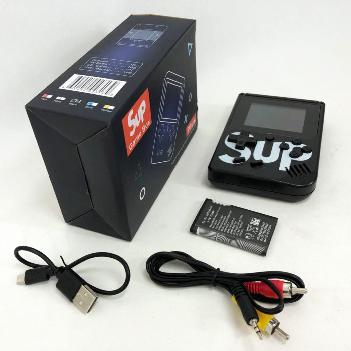 Ігрова приставка Sup Game Box 500 ігор, для телевізора, Ігрова приставка сап денді. Колір: чорний