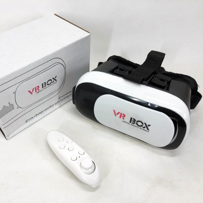 Окуляри віртуальної реальності з пультом VR BOX G2 для смартфонів з діагоналлю екранів від 4 до 6 дюймів