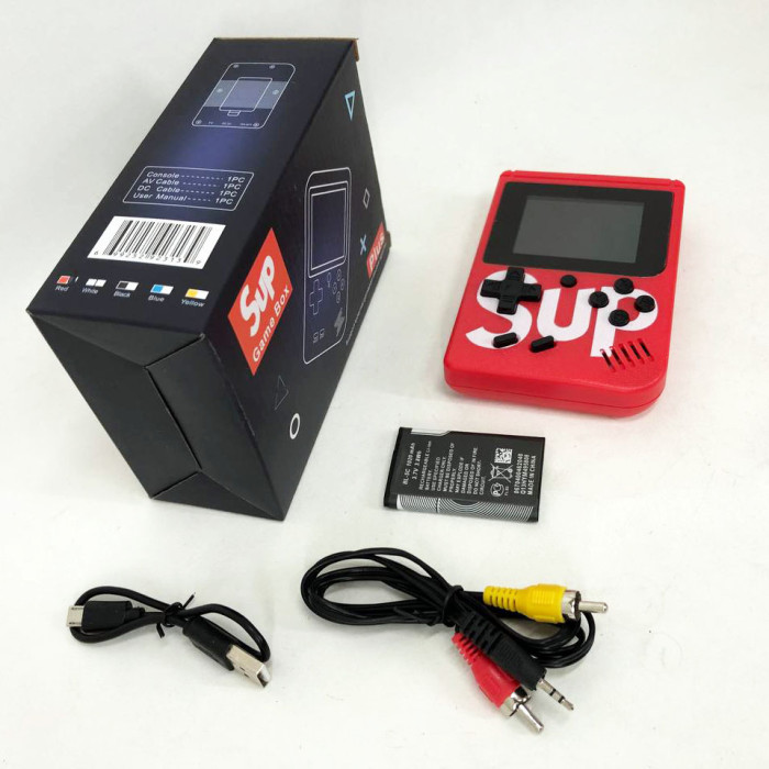 Ігрова консоль Sup Game Box 500 ігор, ігрова консоль для телевізора. Колір: червоний