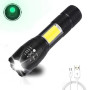 Ліхтарик акумуляторний ручний Bailong BL-29 діод T6 + COB зарядка від USB, ліхтарик led, водонепроникний