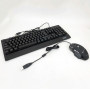 Клавіатура+мишка UKC з LED підсвічуванням від USB M-710, клавіатура ігрова з підсвічуванням та мишкою