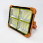 Потужний ліхтар - прожектор із сонячною панеллю та функцією Power bank Solar LED light 12000 mAH