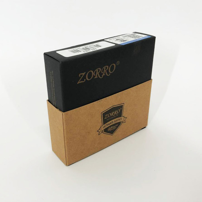 Запальничка бензинова Zorro HL-294, запальнички подарунки для чоловіків, оригінальна бензинова запальничка