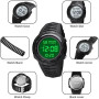 Годинник наручний чоловічий SKMEI 1632BKWT BLACK-WHITE, годинник для військовослужбовців. Колір: чорний