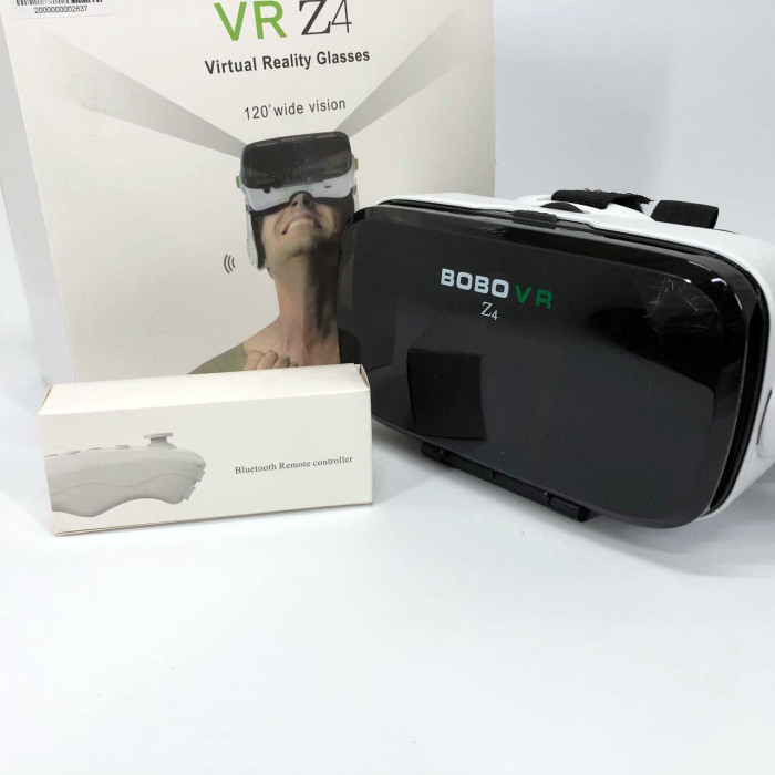 3D окуляри віртуальної реальності VR BOX Z4 BOBOVR Original з пультом та навушниками