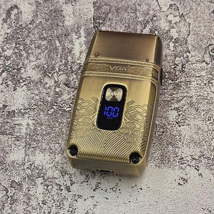 Професійна електробритва Шейвер VGR V-335 Shaver з трьома ножовими блоками, бритва для бороди