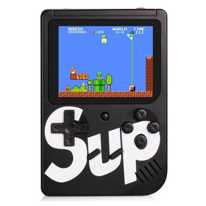 Ігрова приставка Sup Game Box 500 ігор, для телевізора, Ігрова приставка сап денді. Колір: чорний