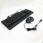 Клавіатура+мишка UKC з LED підсвічуванням від USB M-710, клавіатура ігрова з підсвічуванням та мишкою