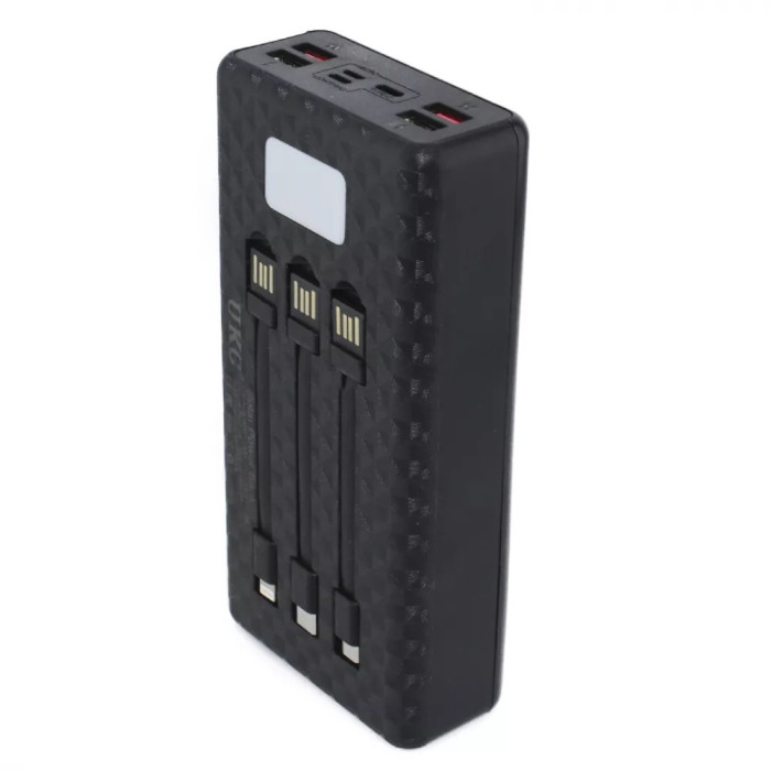 Портативна мобільна зарядка (Павербанк) POWER BANK SOLAR 60000MAH, переносний акумулятор для телефону