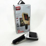 Автомобільний FM трансмітер модулятор H15 Bluetooth MP3, Bluetooth модулятор в машину. Колір: срібний