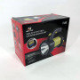 Ручний акумуляторний ліхтар T80C-5W+COB (white/red) із функцією Power Bank. Колір зелений