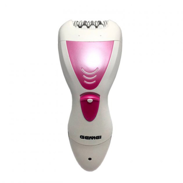 Епілятор Gemei GM-7006 4в1 - Професійний бездротовий епілятор бритва з насадками триммер + пемза