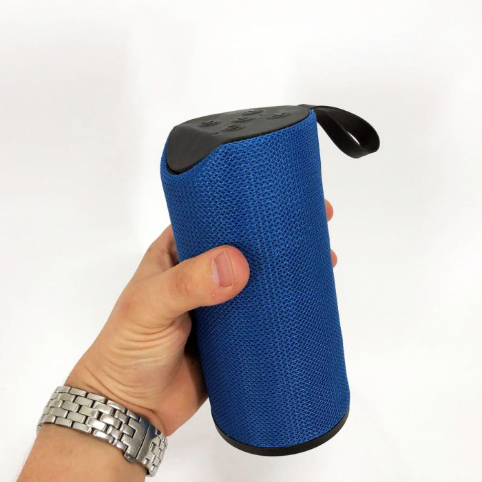 Колонка портативна bluetooth вологостійка JBL TG-113 (аналог). Колір синій