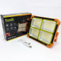 Потужний ліхтар - прожектор із сонячною панеллю та функцією Power bank Solar LED light 12000 mAH