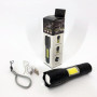 Ліхтарик акумуляторний ручний Bailong BL-29 діод T6 + COB зарядка від USB, ліхтарик led, водонепроникний
